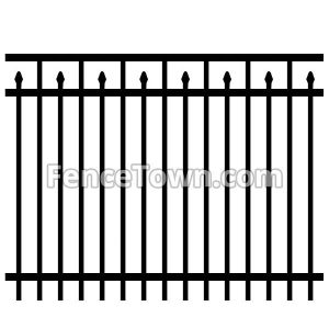 Aluminum Fence Panel Spears